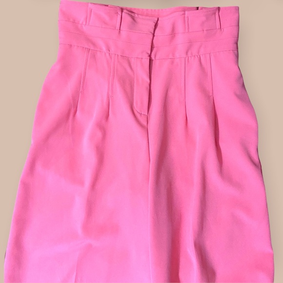 Pink High Waisted Pants - Picture 2 of 3